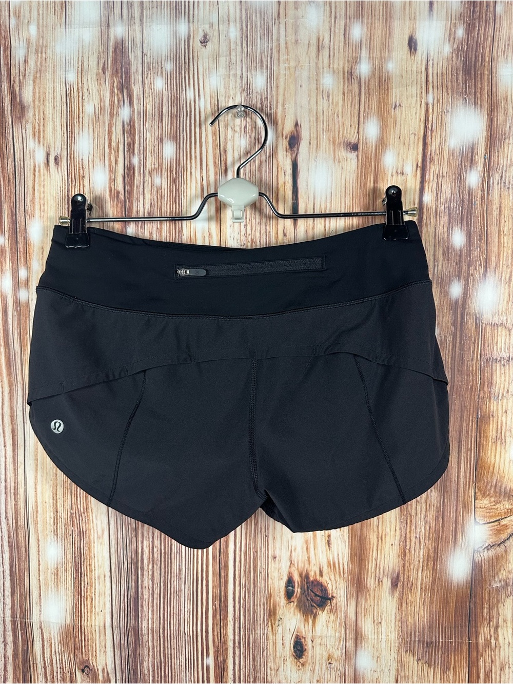 lululemon athletica Women's Black Athletic Running Shorts Size 4